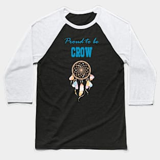 Native American Crow Dreamcatcher 50 Baseball T-Shirt